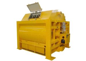 Wholesale Twin Shaft Double Horizontal Concrete Mixer 1M3 Automatic Volumetric 1500L Charging Capacity from china suppliers