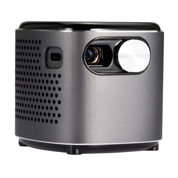 Outdoor Camping compact DLP Mini Projector 4k Smart Video Android Cube