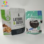 Aluminum Foil Stand Up k Bags , Snack Food Packaging Bags Customized Color