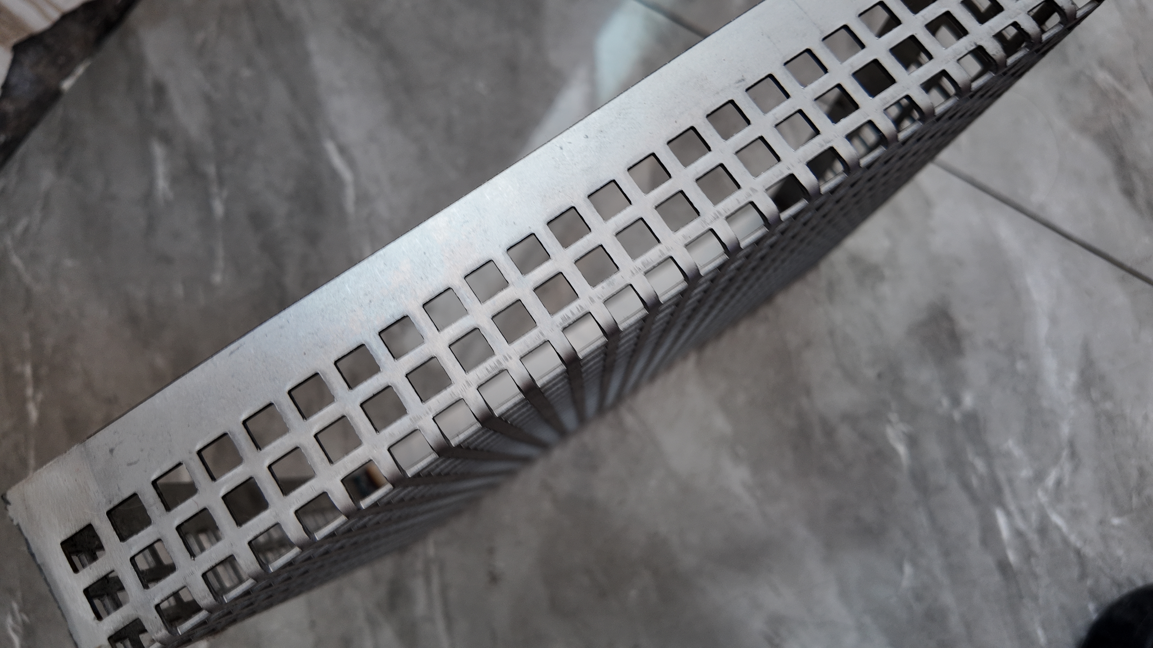 Aluminum Perforated Plate With Custom Bending