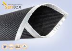 Thermal Sheath High Temperature Fiberglass Cloth 78OZ Graphite Coated Heat