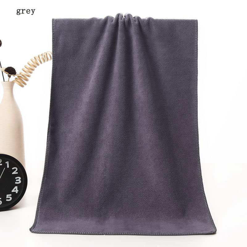 85%Polyester 15%Polyamide Customized Size and Logo Microfiber Fabric Bath Towel for Hotel