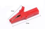 4mm Power Inverter Battery Cable 55mm 85mm HV Alligator Clamp For 2000V Battery
