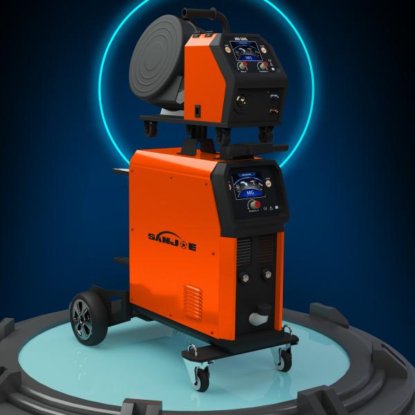 MIG500L Gmaw Welding Machine IGBT 500A 2 Screen LCD Display Welder