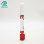13x75mm 10ml Vacuum Blood Collection Plain Tube Red Cap Pro Coagulation Tube
