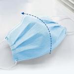 FDA Ce Approved Ffp3 Disposable Face Mask / 3 Ply Non Woven 3 Ply Mask Mouth