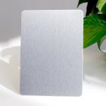 304/304L No 4 Finish Anti-fingerprint Stainless Steel Sheet With PVD Silver