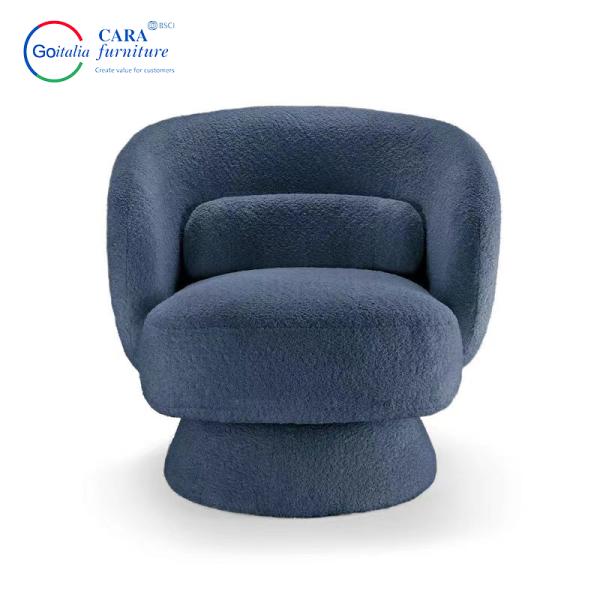 Goitalia Furniture Upholstered Arm Chairs Elastic Soft Seat Living Room Single Sofa Chairs