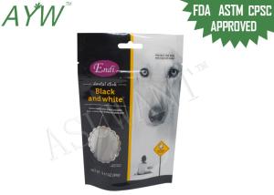 Wholesale NET WT 90g Dog Food Packaging Bag VMPET For Temporary Storage / Repackaging from china suppliers