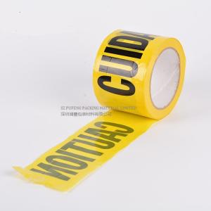 Wholesale Soft Water Activated Adhesive 3m-50m Floor Warning Tape from china suppliers