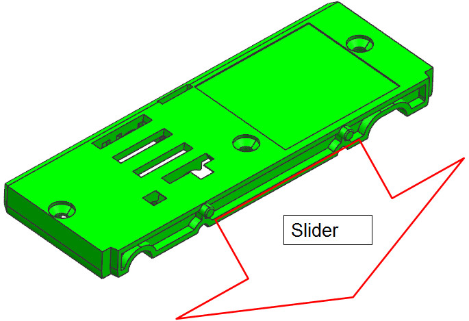 Hot Runner Two Shot Injection Molding SG1643 till SG1647 Electronic Cover PC Material