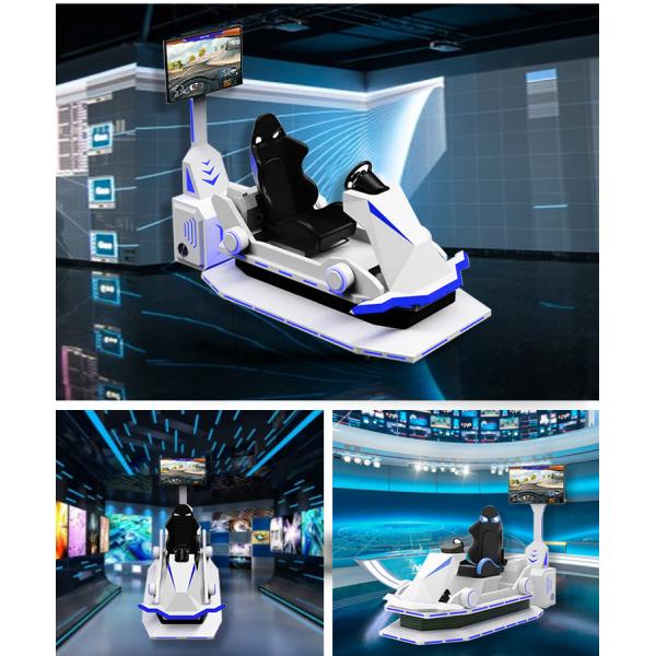 Realidad Virtual Driving Game Machine VR Car Racing Simulator at VR Theme Park