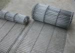 Balanced Stainless Steel Metal Wire Mesh Conveyor Belt For Food Conveyor