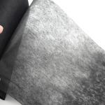 Nonwoven Cloth Activated Carbon Fiber 100% Polyester Filter Fabric 15CM-150CM