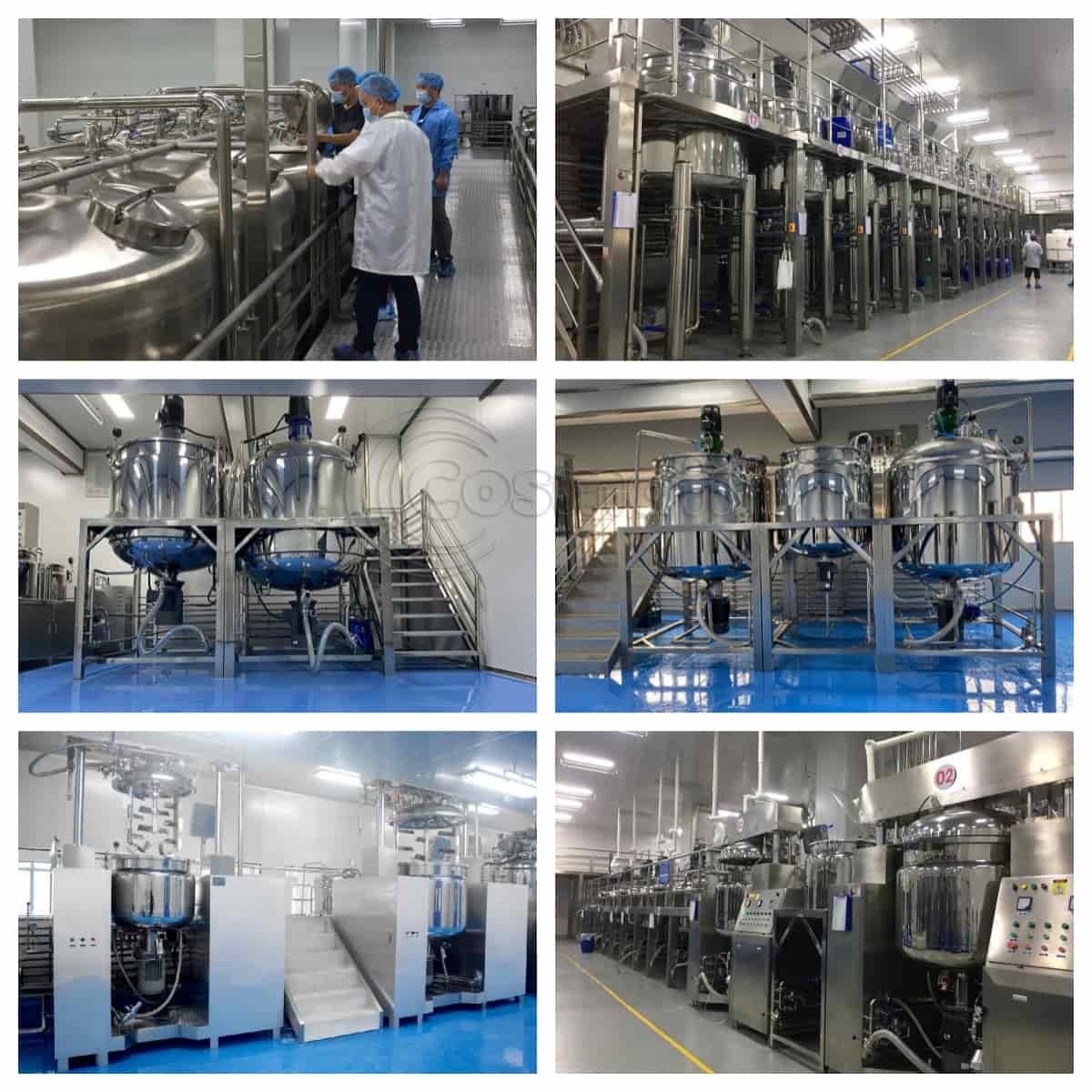 Vacuum Emulsifying Machine Homogenizing Emulsifying Equipment