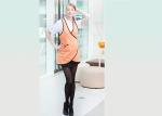 Unisex Vest Kitchen Cooking Aprons , Durable Adult Cooking Apron For Coffee Shop