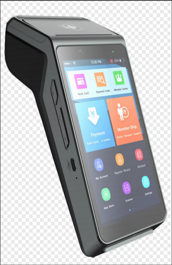 MTK 6739 Quad Core 5.5 inch IPS 720P Handheld Android POS Terminal with Dual SIM Cards