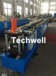 Galvanized Steel Metal Rack Box Beam Roll Forming Machine With High Speed 12-15m