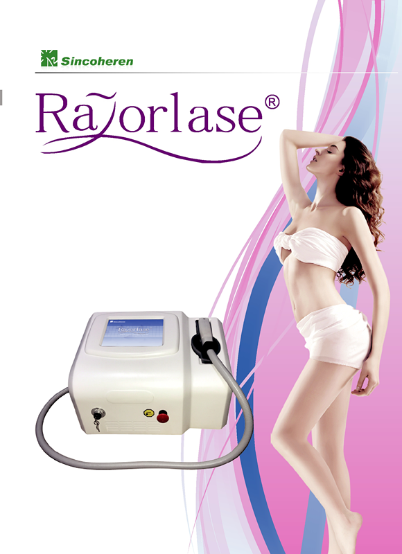 Fiber Coupled Diode Laser Hair Removal Professional Machines With 810nm Wavelength