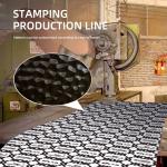 Black Water Ripple Stainless Steel Sheet Ss 201 304 Metal Decorative Plate