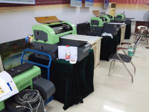 Wholesale Multicolor A4 Desktop UV Flatbed Printer YMCKW 170 x 297mm Printing Size from china suppliers