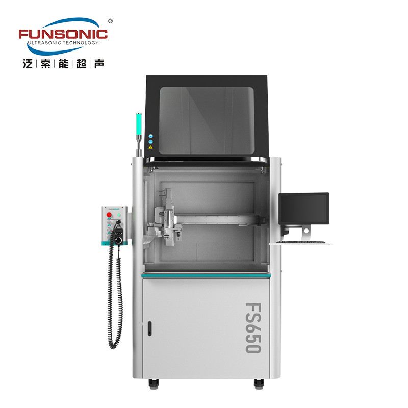 Industrial Ultrasonic Spray Coating Machine Servo Motion System Benchtop For Thin Film Coated