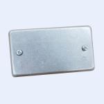 Galvanized Conduit Junction Box Pre Fabrication 4x4 Square With Screws