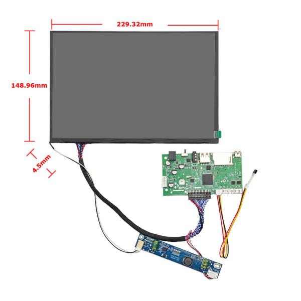 10.1 Inch LCD Screen 1920x1200 High Brightness 1000 Nits Smart Lcd Display Panel
