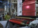Output 65 kg/h PE Plastic blown film equipment With Auto Winder