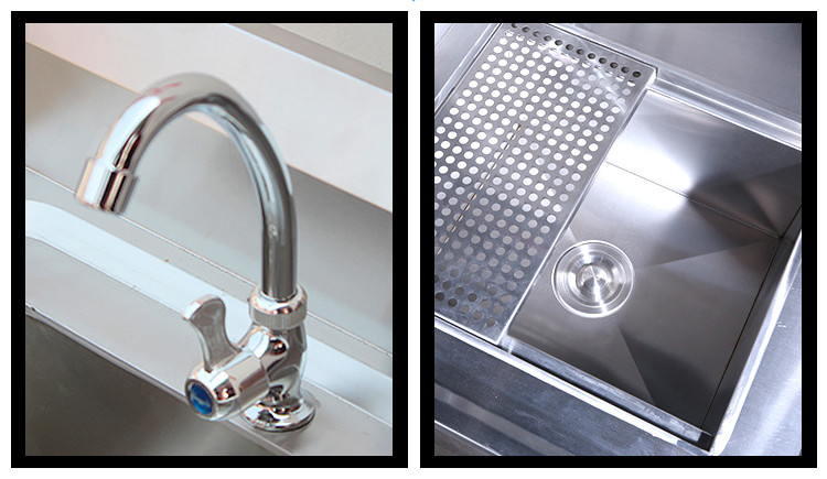 Silver 0.4-1.2mm Stainless Steel Storage Cabinets