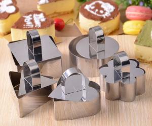 Wholesale RK Bakeware China Foodservice NSF Stainless Steel Heart Shape Mousse Ring Mold Lamy Cheese Cake Mold from china suppliers