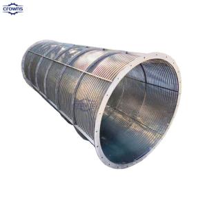 Wholesale stainless steel self-cleaning filter element customized wedge wire screen from china suppliers