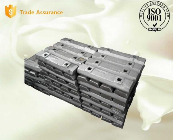 Chrome Molybdemun Alloy Steel Castings Crusher Wear Parts With Tempering Heat
