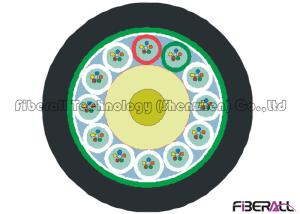 Wholesale GYFTS 144 Strand Fiber Optic Cable , Stranded Loose Tube Fiber Optic Cable OEM from china suppliers