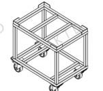 Wholesale Industrial Turtle Trolley Aluminum Tube Made Of Vertical Trolleybus from china suppliers