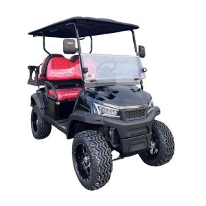 Wholesale 2+2 Seats Electric Golf Cart 4 Seater Off road McPherson Suspension Luxury Manufacturer Price Sale from china suppliers