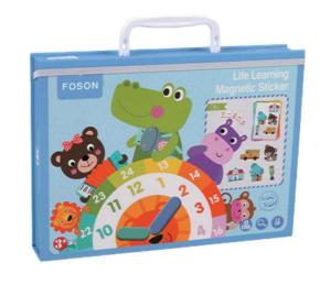 Wholesale Toddlers ECO Magnetic Learning Toys Life Learning Sticker Customized from china suppliers