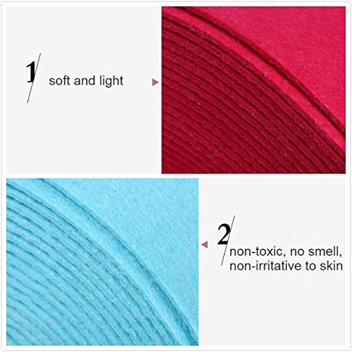 Custom Thickness Assorted Color Felt Fabric Sheets For Patchwork Sewing DIY Craft