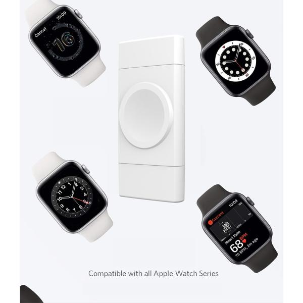 Customizable T316 Apple And Samsung watch charger ABS Dual interface portable charger