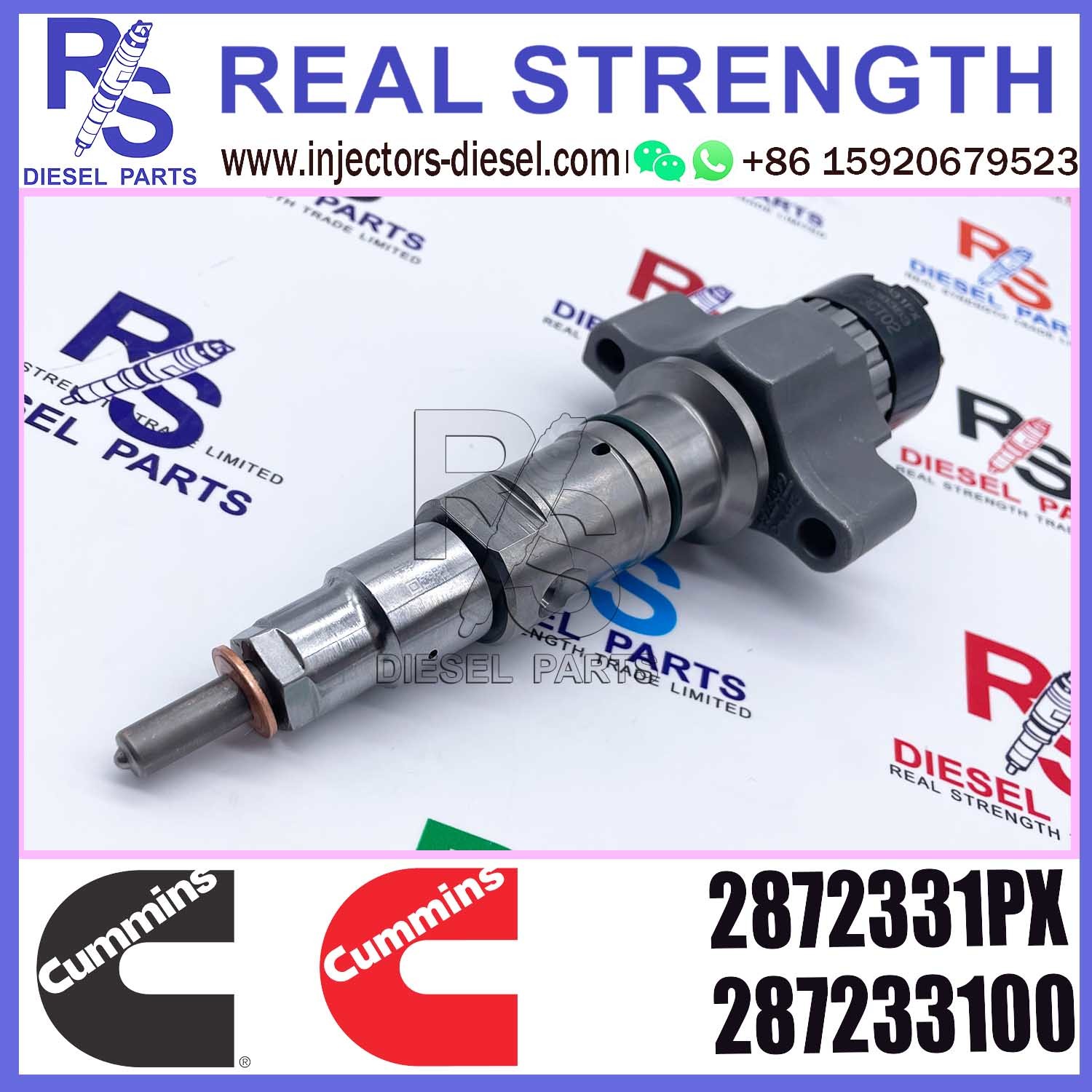 Diesel Cummins ISC Injectors 2872331 2872331PX 2872331NX 2872331RX