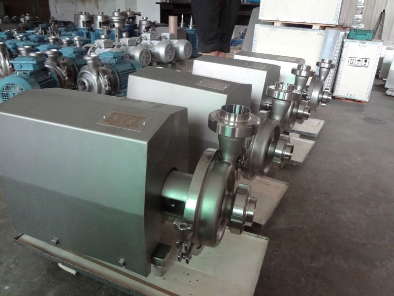 110V/220V/380V/415V/480V Voltage Food Sanitary SS316L Milk Centrifugal Pump