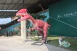 KAWAH Outdoor Simulation Realistic Animatronic Dinosaur Dilophosaurus