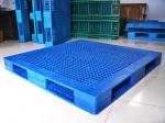 Rackable Plastic Shipping Pallets For Storage / Distribution , Blue Plastic