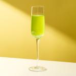Sparkling Crystal Champagne Flutes 200ml Transparent Wine Glasses 7 Ounces