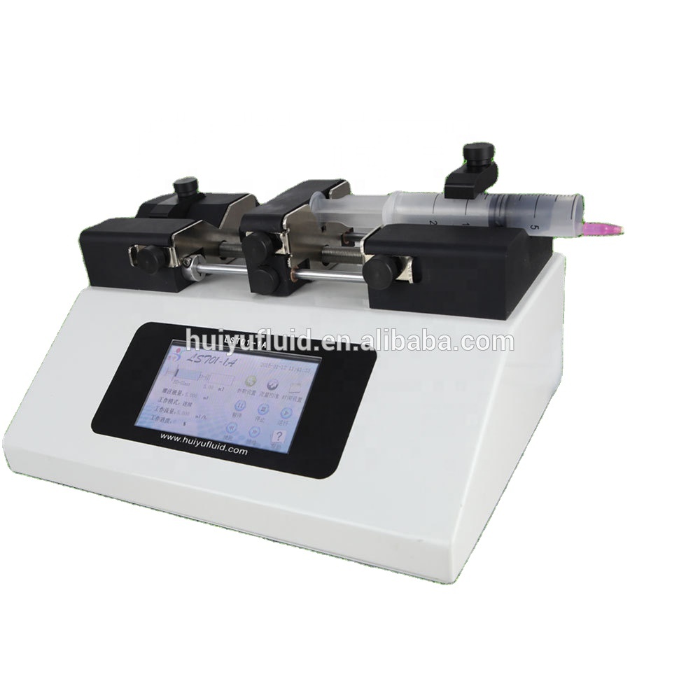 Large Touch Screen Syringe Pump For Micro Flow Liquid Transfer