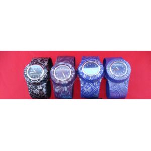 Silicone watch, silicone material, fashion design, japanese movement, 3atm water