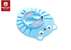 Wholesale Waterproof Kids Shampoo Cap Adjustable Baby Shower Visor Protection Hat Soft Cartoon from china suppliers
