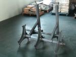 Iron Stainless Steel Anti Ram Folding Parking Barrier Y Shaped
