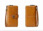 Hot-selling RFID anti-magnetic wallet Long zipper women's wallet Large capacity