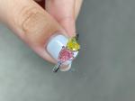 1.795 Carat Lab Made Engagement Rings Twin Heart